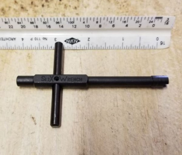 SliXprings SlixWrench Black Powder Nipple Wrench